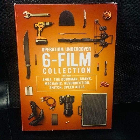 Operation: Undercover 6-Film Collection (DVD) New Sealed, ANNA, SNITCH, CRANK - Picture 1 of 3